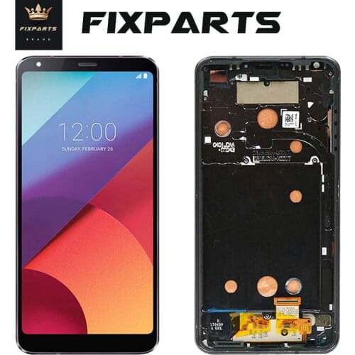 100% Tested origInal Screen For 5.7 inch LG G6 LCD LCD Display With Touch Screen Digitizer Assembly Replacement Parts