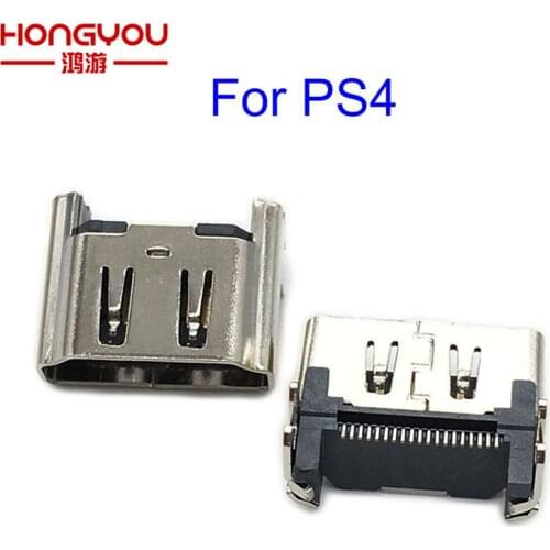100PCS New For Sony Playstation 4 PS4 HDMI-compatible Port Socket Interface Connector Replacement