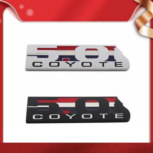 3D Premium 5.0 Coyote for Mustang GT F-150 Boss 302 car Hood Fender trunk Rear Bonnet Nameplate Decal Emblem Badge Sticker