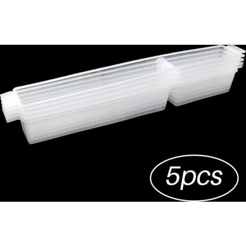 5pcs Bee Feeder 1.5kg Plastic Honey Bee Feeder Water Beekeeping Equipment Tool Beekeeper Honey Bees Feeding Tools Environmental