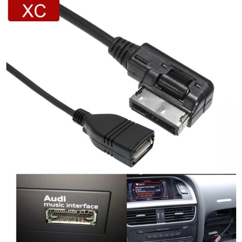 Car Audio Music USB Socket AUX Cable Media AMI MMI Adapter for Audi A3 8V S3 A4 B6 B7 B8 A6 C6 C7 Q7 for VW Golf 6 Passat