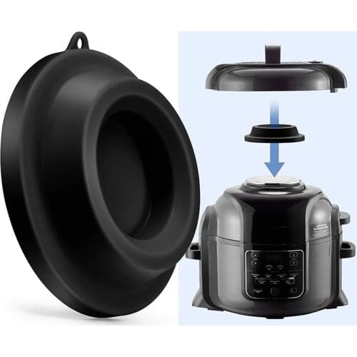 Safe Pot Cover Support Pad in Multi-color Silicone Material Cookware Pad Compatible with Air Fryer of 5, 6.5, 8 Quart