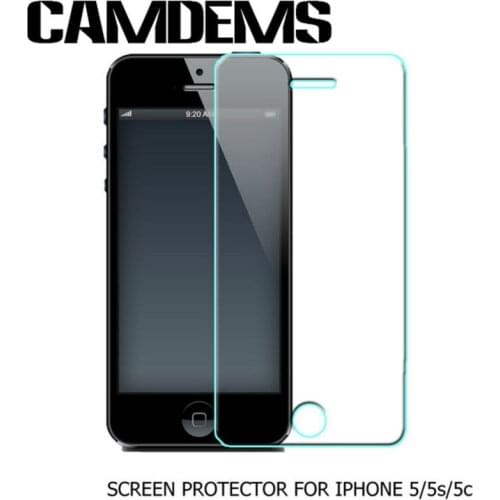CAMDEMS 100pcs HD Clear 2.5D Tempered Glass screen protector for iPhone 12pro max 12 11pro 11 xs max xr 8 8plus 7 X 6 6s