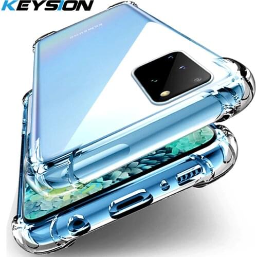 KEYSION Shockproof Case for Samsung A51 A71 A41 A31 A21S A01 A70 A50 M30S Phone Cover for Galaxy S20 ultra S10 Plus Note 10 Lite