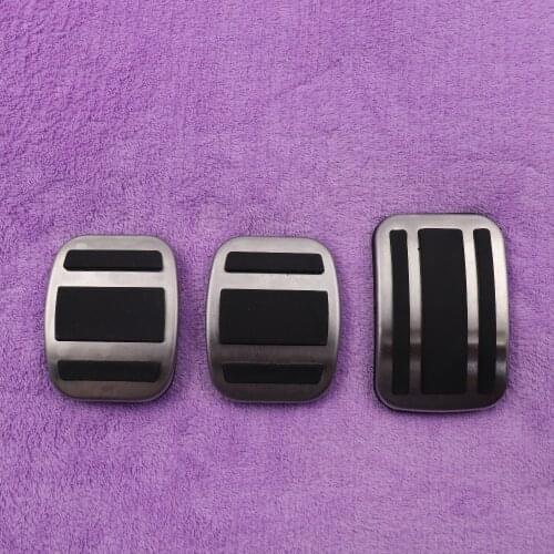 DEE Car Accessory Accelerator Brake Clutch Pedals Pad Kit For Citroen C5 AIRCROSS 2017~2021 AT/MT Plate Styling Stickers Cover