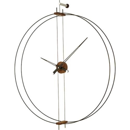 Spain Luxury Wall Clock Modern Metal Living Room Large Wall Watch Modern Clocks Wall Home Decor Orologio Da Parete Gift D015