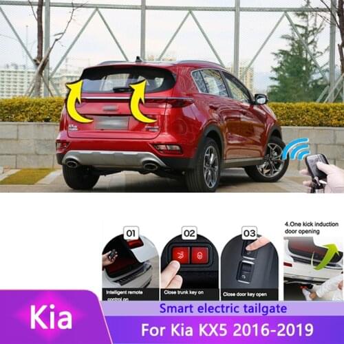 For Kia KX5 2016-2019 Electric Tailgate Modified Tailgate Car Modification Automatic Lifting Rear Door Electric Trunk