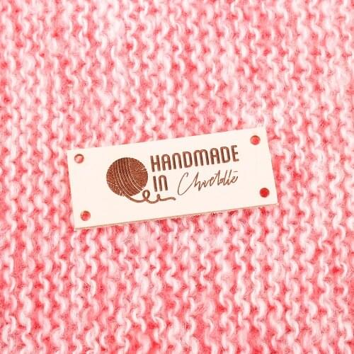 Custom Labels,Leather Tags, personalized tags, knit labels, Custom Name, Handmade, Personalized Name, Product Tags (PB1613)