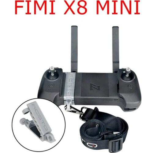 FIMI X8 Mini Remote Control NeckStrap Buckle Fixed Clip with Lanyard for FIMI X8 Mini Drone Accessories