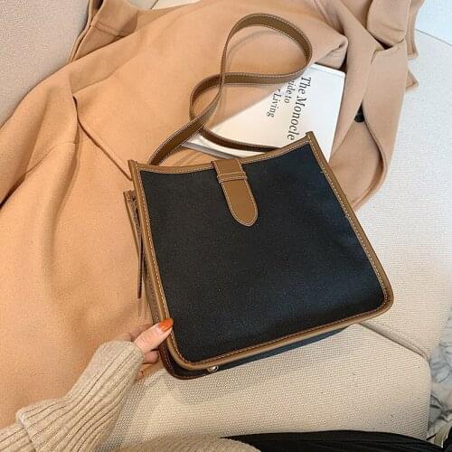 Canvas Casual Women Bags 2021 Ladies Handbags Female Crossbody Bags For Women Shoulder Bag Messenger Bags Bolsa Sac A Main