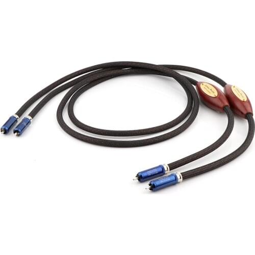 Jorma Design Statement interconnect cable with WBT-0110Ag RCA connector plug