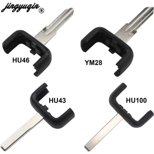 Jingyuqin For Vauxhall Opel Vectra Astra Zafira Remote Key Fob Shell With HU46 /YM28 /HU43 /HU100 Blade Blank Wholesale Discount