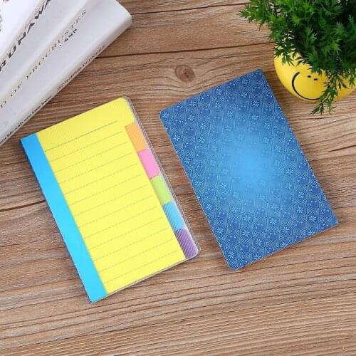 K92C Portable Notes Pad Small Writing Pad Note Paper Adhesive Binding Tearable for Meeting/Lectures/Labs/Office/School