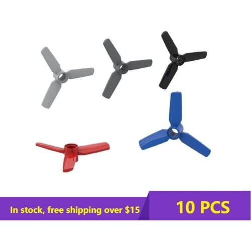 10PCS MOC Assembly Particles 92842 Large Propeller Building Block Parts Children DIY Education MOC High-Tech Parts Toys Gifts