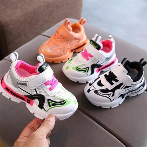 Disney Childrens father in the 2021 new tide boys shoes sneakers children girls web celebrity running shoes