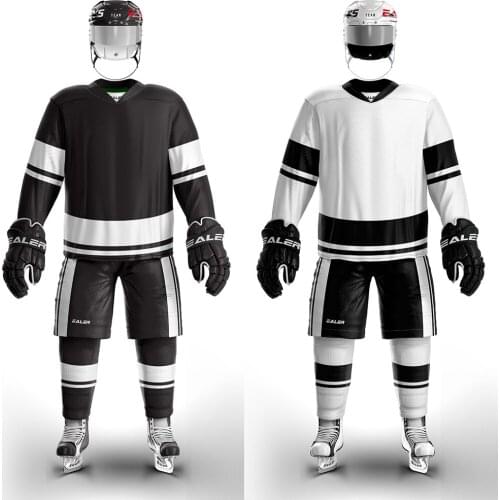 Cool Hockey 2 pieces home and away hockey jersey H6400
