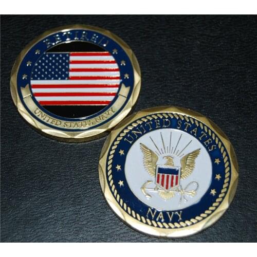U.S. Air Force Retired - USAF Adhesive Challenge Medallion,10pcs/lot Free Shipping