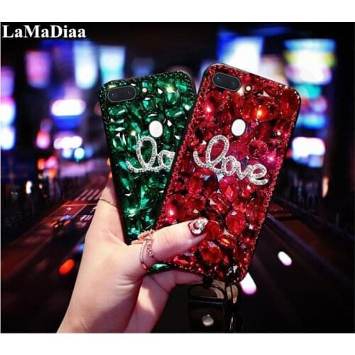 Fashion Bling Crystal Diamond Case Cover For Iphone 11 12 Pro XS Max XR X 8 7 Plus Samsung Galaxy Note 10 9 8 S10 S9 S8 Plus