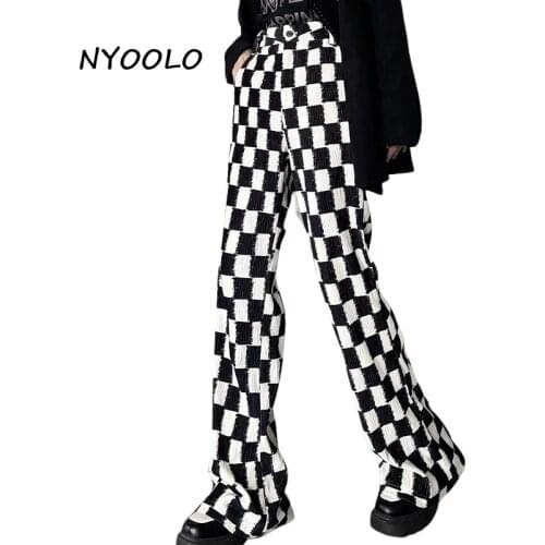 Женские брюки клеш NYOOLO China At AliExpress