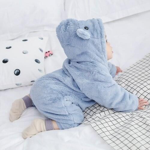 Baby Clothing Boy Girls Clothes Cotton Newborn Toddler Rompers Cute Infant New Born Winter Clothing 0-12M