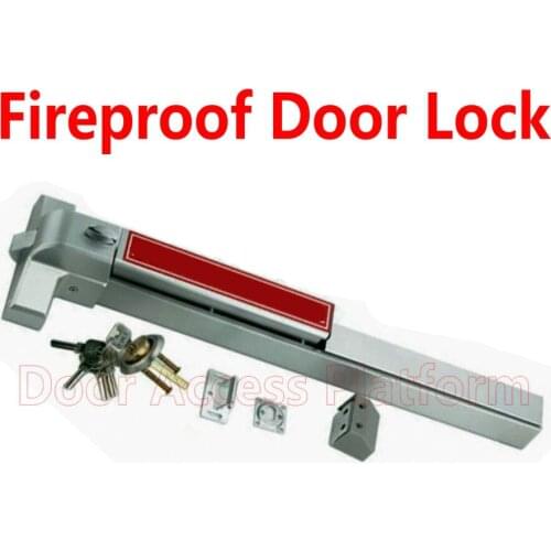 Fireproof Door Lock for Access control system,Wooden Door metal push lock Office hotel, KTV lock fire door Emergency bar lock