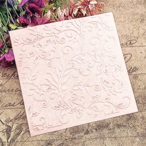 Easter plastic vine man template craft card making paper card album wedding decoration Embossing folders