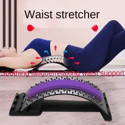 Lumbar cushion for leaning on of relieving device drive back the back waist tubing kyphosis correction