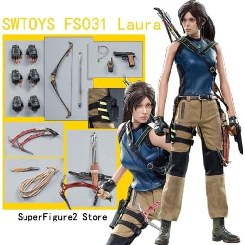 Presale SWTOYS FS031 1/6 Laura Figure Model 12'' Female Soldier Action Body Full Set Toy for Fans Collection