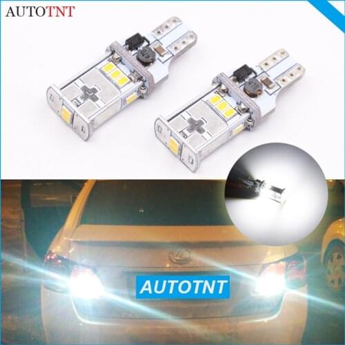 2X T15 W16W LED Bulb Car Back Up Reverse Light White Canbus For Lexus GS LX RX CT200H IS300 IS250 ES240 ES250 ES300H E350 RX270