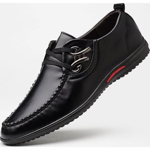 Mens Leather Dress Shoes Lace-up Dress Shoes Oxford Shoes Fashion Retro Shoes Elegant Work Shoes Direct Delivery Shoes Men