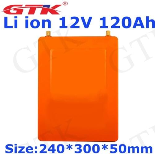 Waterproof 12V 120AH Lithium battery li-ion BMS for 1000W Ship machine inverter Emergency Power large capacity outdoor inverter
