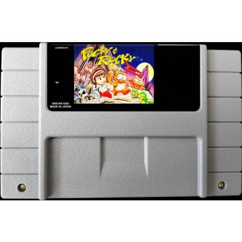 16Bit Games ** Pocky & Rocky 1 ( USA Version!! )