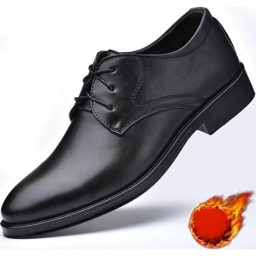 2020 New Mens Leather Shoes, Business Suits, Mens Shoes, All-match Casual Shoes, Outdoor Lace-up Mens Shoes, Large Size 38-48