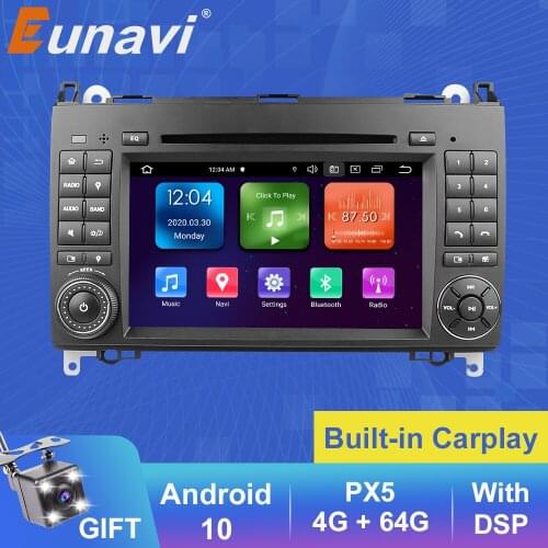 Eunavi 2 Din Android DSP Car Radio dvd GPS player For Mercedes Benz B200 A B Class W169 W245 Viano Vito W639 Sprinter W906