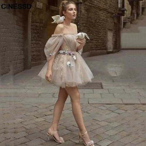 CINESSD Women's Evening Dresses Above The Knee