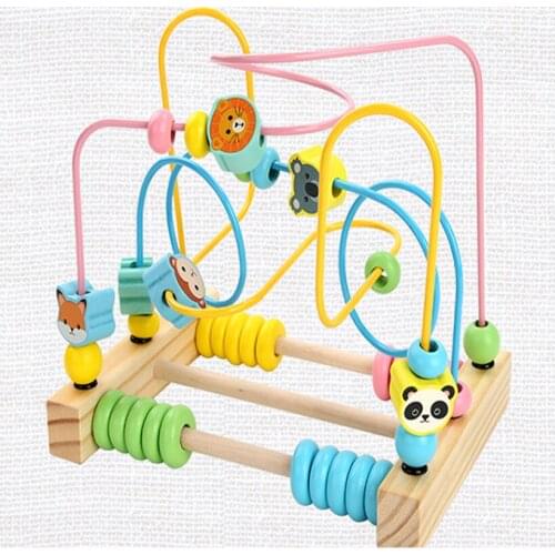 Infant children around the beads 6-12 months early education intellectual multi-functional toys boys and girls 3 baby 0 blocks 1