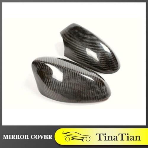 For BMW 1 series E87 2007 2008 2009 Add on style E87 mirror carbon fiber mirror cover rear view mirror