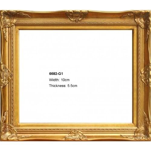 Custom photo frames for oil painting and prints for wall art framework