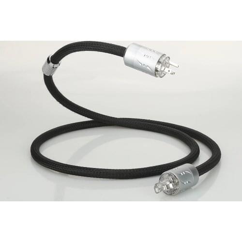 VIBORG MTR-1501 Power Cable 16pcs Multplex Copper Audiophile AC Power Cord with Rhodium Plated US Standard VM512R+VF512R Plug