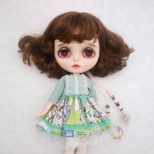 Customized Blyth doll by hand customized BJD dolls Jointed body