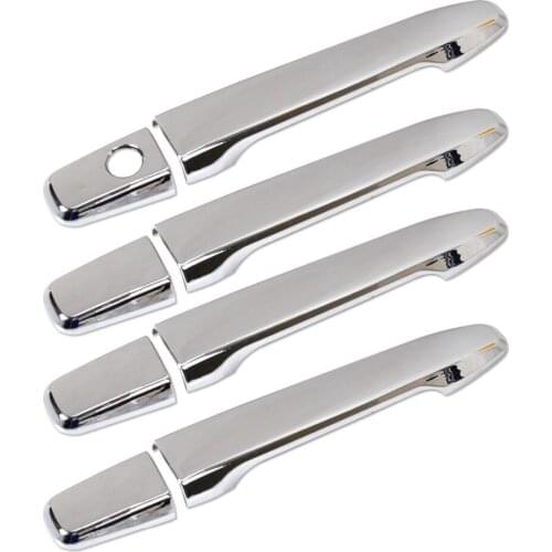 LB For Mitsubishi Outlander Lancer 2008 2009 2010 2011 2012 2013 2014 New ABS Chrome Door Handle Cover Auto Excessories