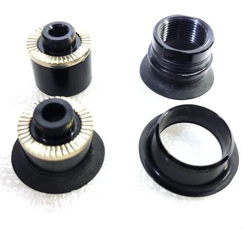 Powerway R36 hub Origin replacement Front aluminum PHB-R36 side caps rear PFH-R36 end the caps Black Red road bike parts AL 7075