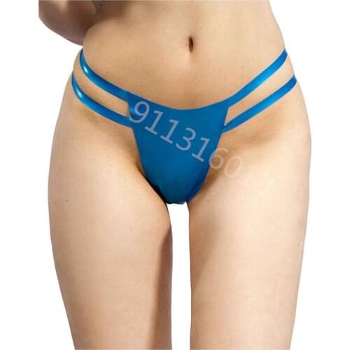 Sexy Latex Rubber G-String Thong Tonga Panties(no BAR)