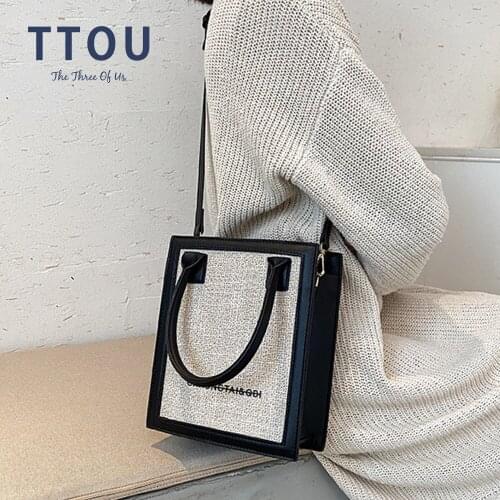 Fashion Designer Women Canvas Handbags Shoulder Bags High Quality Ladies Big Travel Messenger Bags Casual Female Tote Bag