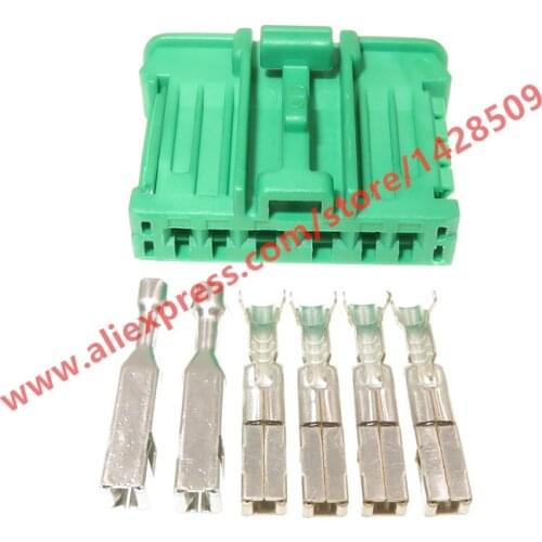 10 Sets 6 Pin Auto Tail Light Rear Light Lamps Connector Female Plug For Citroen 98821-1065