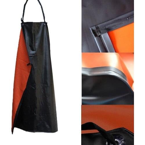 1pcs Black Color 105×75.5cm Polyester Classic Design Work Apron Kitchen Apron with Pocket Waterproof Apron Kitchen Chef Waiter