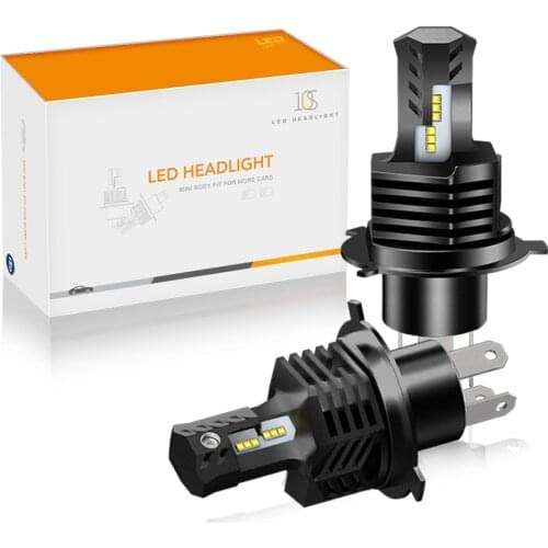 2Pcs/Lot 6500K Canbus Cold White ZES 1:1 9600LM 50W Mini H1 H7 H8 H11 H4 LED Car Headlight Bulb HB3 9005 HB4 9012 Auto Light