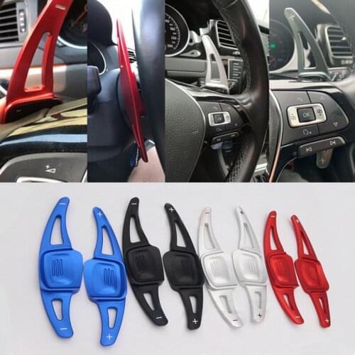 2Pcs Steering Wheel Extension Paddle Shift For Volkswagen VW Golf 7 MK7 TSI Golf8 MK8 TSI POLO MK6 Touareg TSI Car Accessories