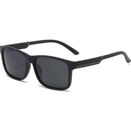 20211 RHAMAI Classic Sunglasses Men Women Driving Square Frame Sun Glasses Male Goggles Sports UV400 Gafas Eyewear