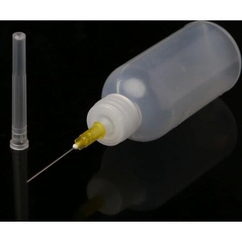50ml Dispenser Bottle for Rosin Solder Soldering Liquid Flux with 1 Needle
